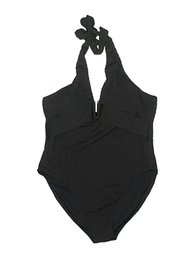Pre-owned B Collection By Bobeau One Piece Swimsuit In Black