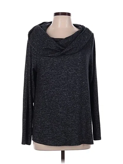 Pre-owned B Collection By Bobeau Pullover Sweater In Gray