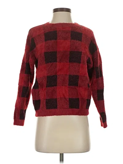 Pre-owned B Collection By Bobeau Pullover Sweater In Red