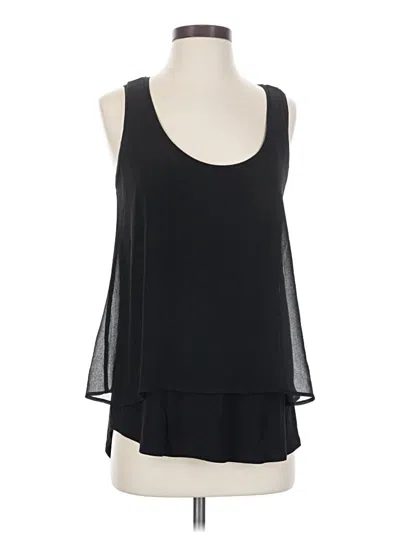 Pre-owned B Collection By Bobeau Sleeveless Blouse In Black