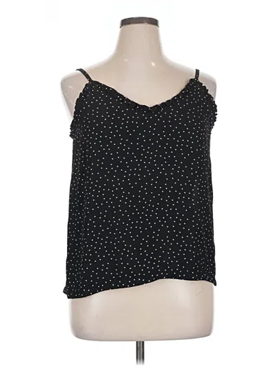 Pre-owned B Collection By Bobeau Sleeveless Top Black Sweetheart Neckline Tops