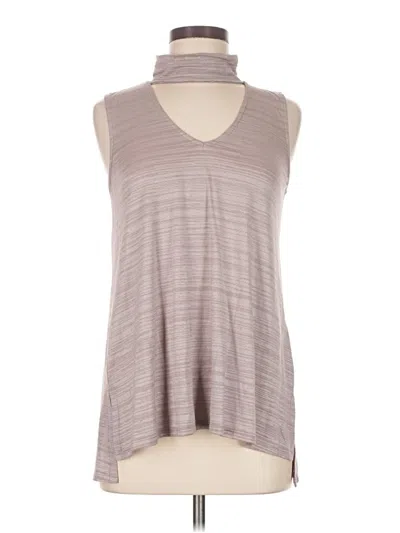 Pre-owned B Collection By Bobeau Sleeveless T-shirt In Gray