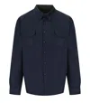 Bd Baggies B D Baggies Baltimora Blue And Green Reversible Overshirt