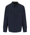 Bd Baggies B D Baggies Baltimora Blue And Green Reversible Overshirt