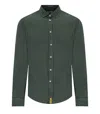Bd Baggies B-d Baggies Brad Military Green Linen Shirt