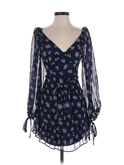 B Darlin Casual Dress In Blue