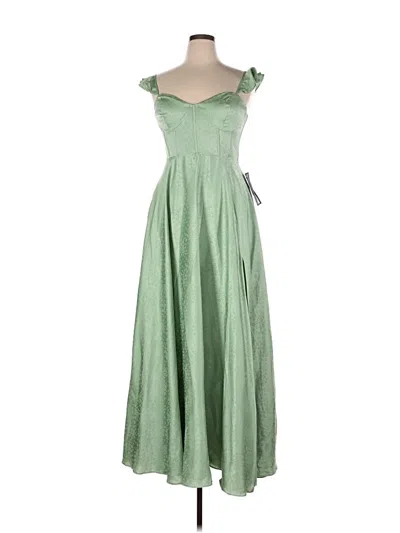 B Darlin Casual Dress In Green