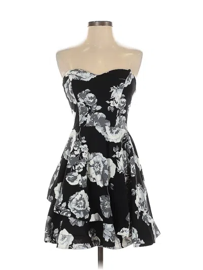 Pre-owned B Darlin Cocktail Dress In Black