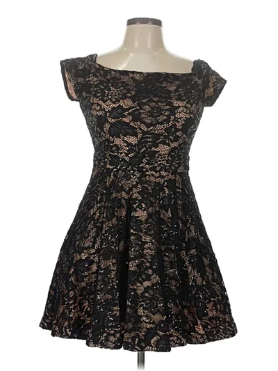 Pre-owned B Darlin Cocktail Dress In Black