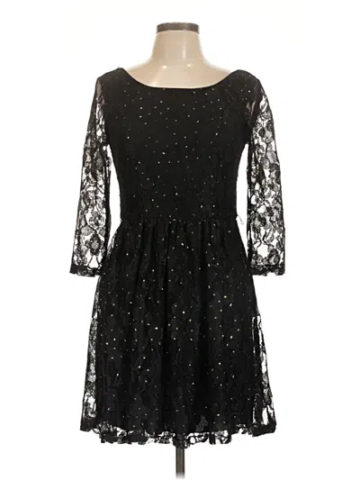 Pre-owned B Darlin Cocktail Dress In Black