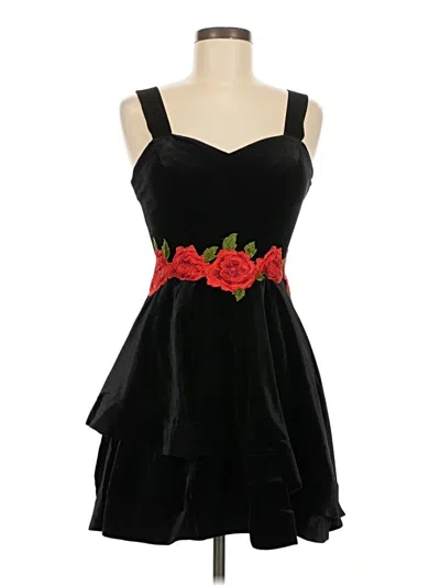 Pre-owned B Darlin Cocktail Dress In Black