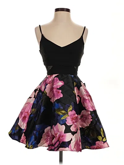 B Darlin Cocktail Dress In Black