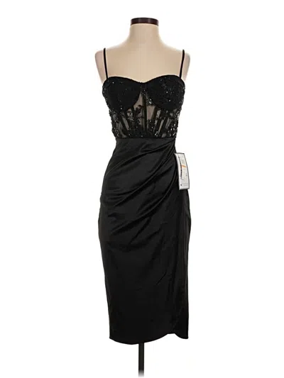 B Darlin Cocktail Dress In Black