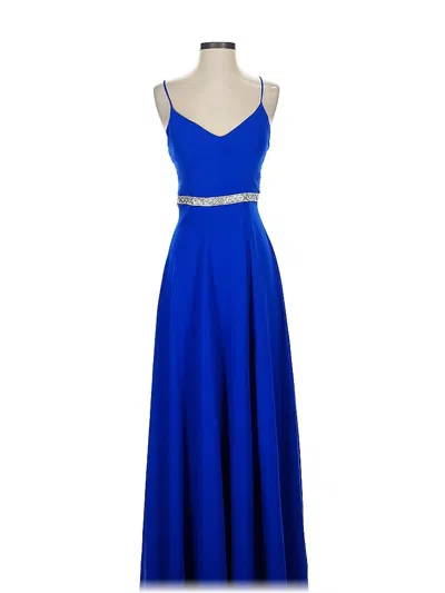 Pre-owned B Darlin Cocktail Dress In Blue