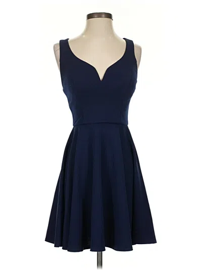 Pre-owned B Darlin Cocktail Dress In Blue