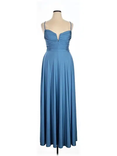 Pre-owned B Darlin Cocktail Dress In Blue