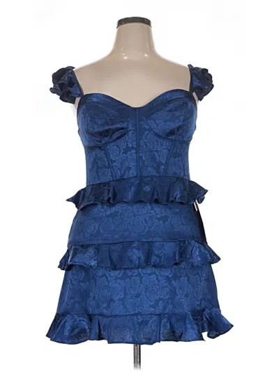 Pre-owned B Darlin Cocktail Dress In Blue