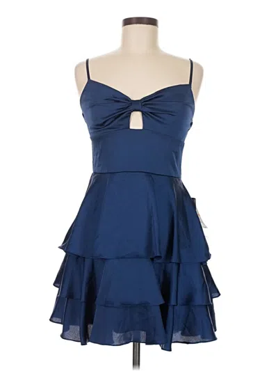 Pre-owned B Darlin Cocktail Dress In Blue
