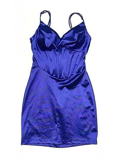 Pre-owned B Darlin Cocktail Dress In Blue