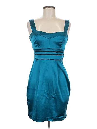 Pre-owned B Darlin Cocktail Dress In Blue