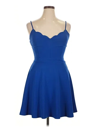 Pre-owned B Darlin Cocktail Dress In Blue