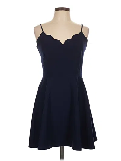 Pre-owned B Darlin Cocktail Dress In Blue