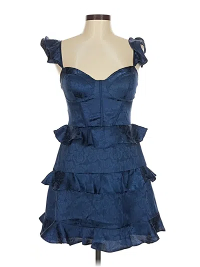 Pre-owned B Darlin Cocktail Dress In Blue