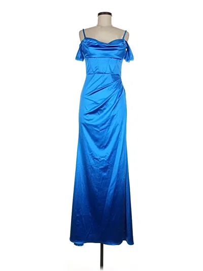 Pre-owned B Darlin Cocktail Dress In Blue