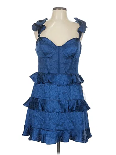 B Darlin Cocktail Dress In Blue