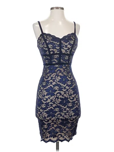 Pre-owned B Darlin Cocktail Dress In Blue