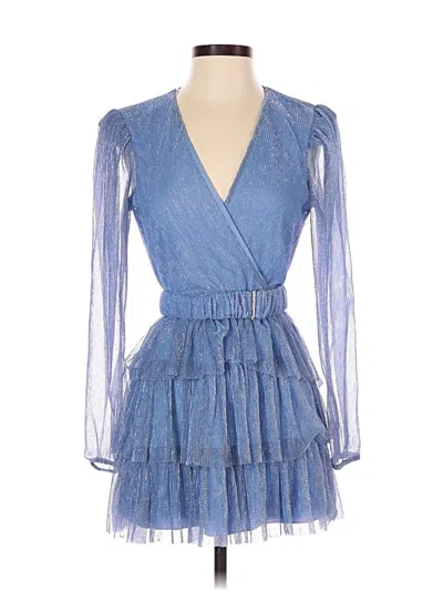 B Darlin Cocktail Dress In Blue