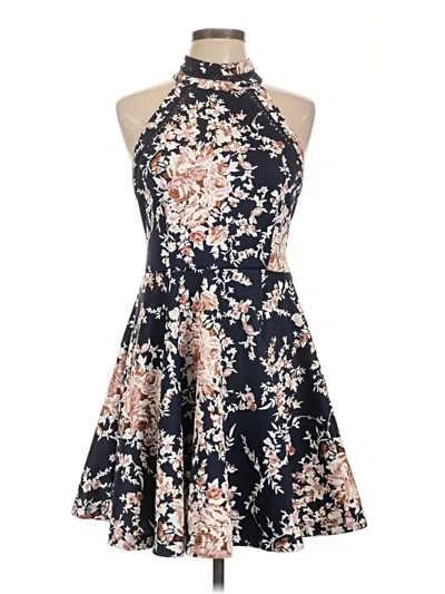 Pre-owned B Darlin Cocktail Dress In Blue