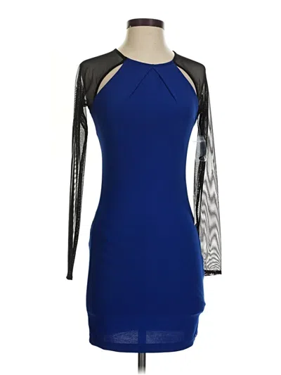 Pre-owned B Darlin Cocktail Dress In Blue