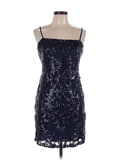 Pre-owned B Darlin Cocktail Dress In Blue