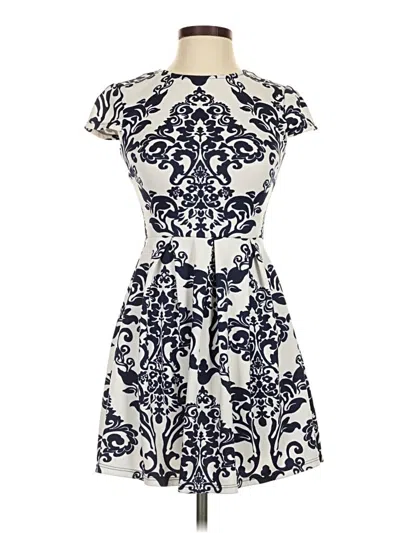 Pre-owned B Darlin Cocktail Dress In Blue