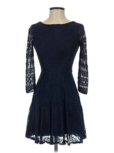 Pre-owned B Darlin Cocktail Dress In Blue
