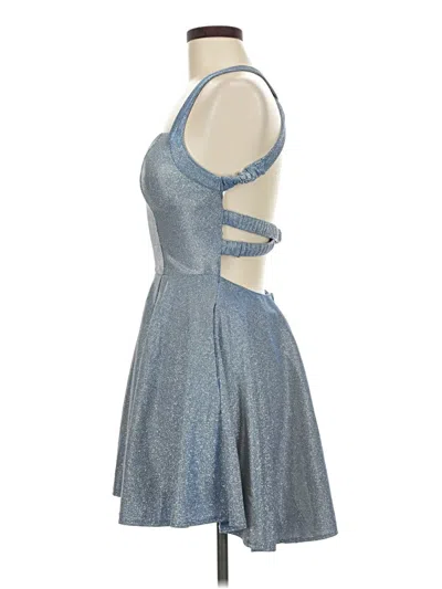 Pre-owned B Darlin Cocktail Dress In Blue