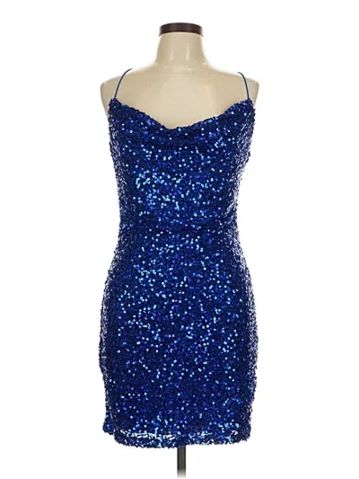 Pre-owned B Darlin Cocktail Dress In Blue