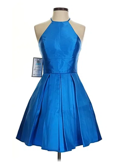 Pre-owned B Darlin Cocktail Dress In Blue
