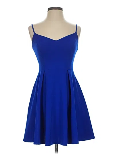 Pre-owned B Darlin Cocktail Dress In Blue