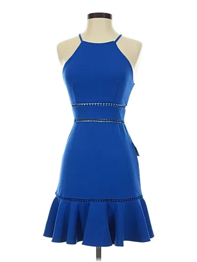 Pre-owned B Darlin Cocktail Dress In Blue