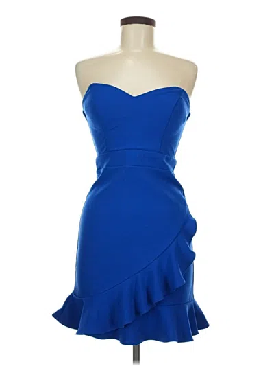 Pre-owned B Darlin Cocktail Dress In Blue