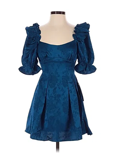 B Darlin Cocktail Dress In Blue
