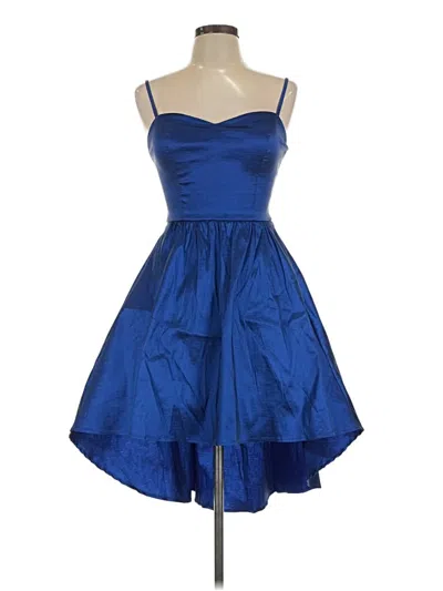 Pre-owned B Darlin Cocktail Dress In Blue