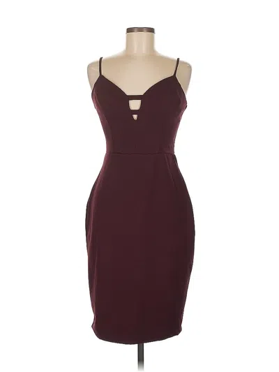 Pre-owned B Darlin Cocktail Dress In Burgundy