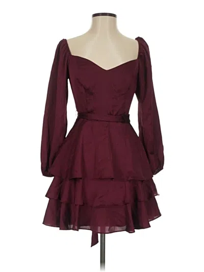Pre-owned B Darlin Cocktail Dress In Burgundy