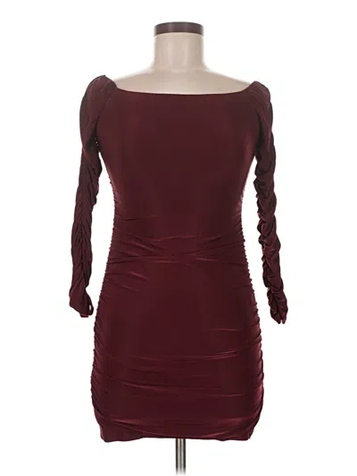 Pre-owned B Darlin Cocktail Dress In Burgundy
