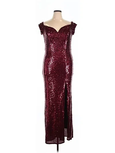 Pre-owned B Darlin Cocktail Dress In Burgundy