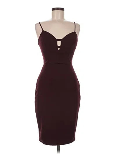 Pre-owned B Darlin Cocktail Dress In Burgundy