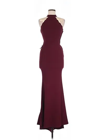 Pre-owned B Darlin Cocktail Dress In Burgundy